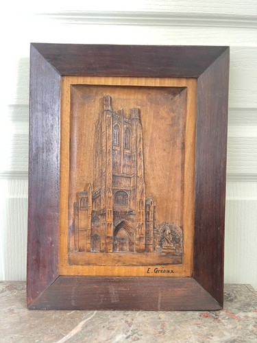 Ancien tableau bois - tableau,