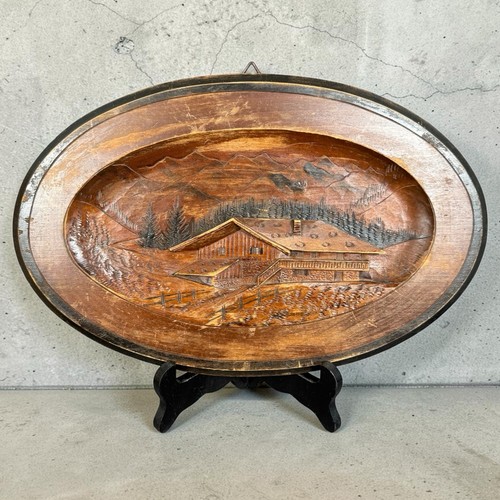 Tableau sculpté bois art - tableau, en