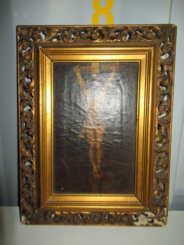 Ancien tableau jésus sur - sur, la