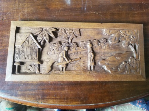 Vintage tableau relief - vintage,