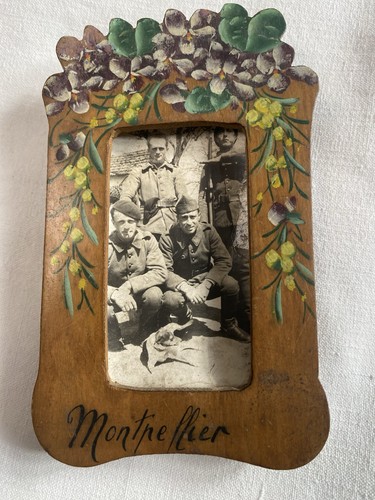 Cadre art nouveau bois - art,