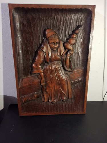 Ancien tableau bois massif - tableau,